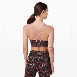 *2 piece set* Lululemon Energy Bra & Wunder Under LeggingsFoliage Overlay Multi